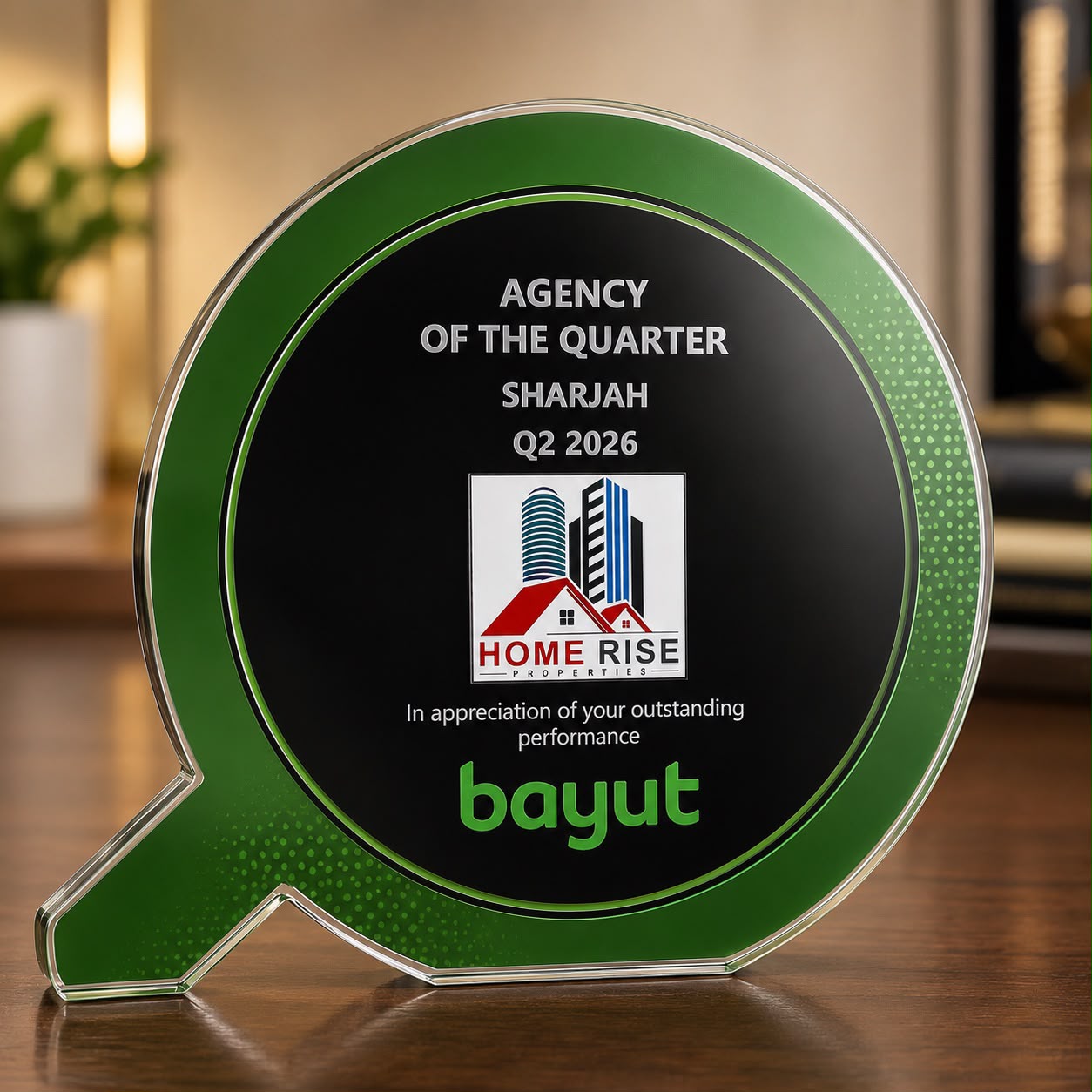 Agency of the Quarter – Sharjah | Q2 2026